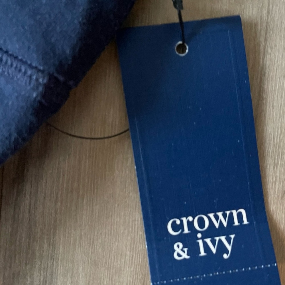*NWT* Crown & Ivy brand ~ ombré / dip Leggings, two pair (blue 💙 / pink 🩷) *NWT* - Picture 6 of 11